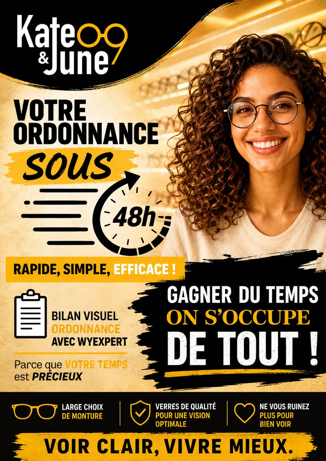 Réponse sous 48h pour votre prise de rendez-vous